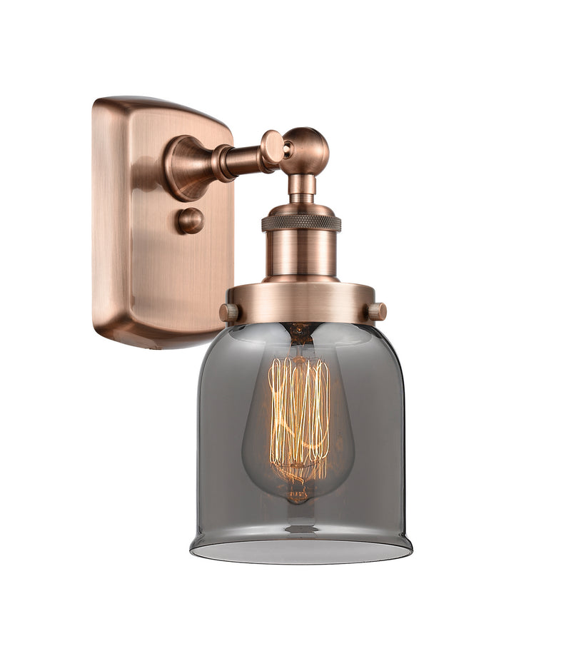 Innovations 916-1W-AC-G53 One Light Wall Sconce, Antique Copper