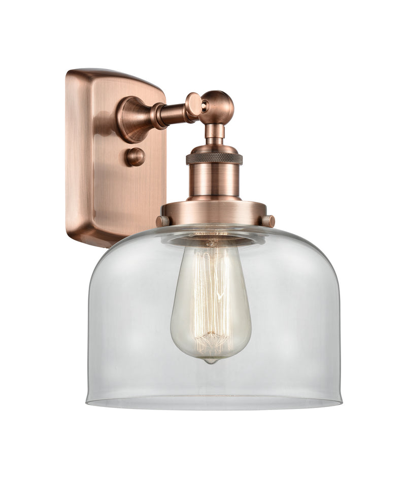 Innovations 916-1W-AC-G72 One Light Wall Sconce, Antique Copper