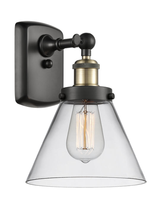 Innovations 916-1W-BAB-G42 One Light Wall Sconce, Black Antique Brass
