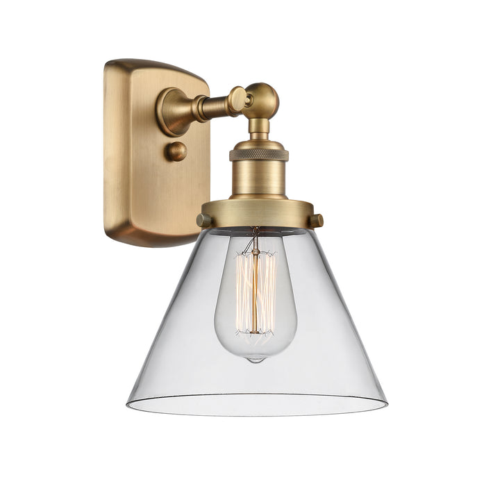 Innovations 916-1W-BB-G42 One Light Wall Sconce, Brushed Brass