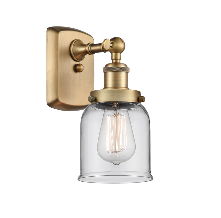 Innovations 916-1W-BB-G52 One Light Wall Sconce, Brushed Brass