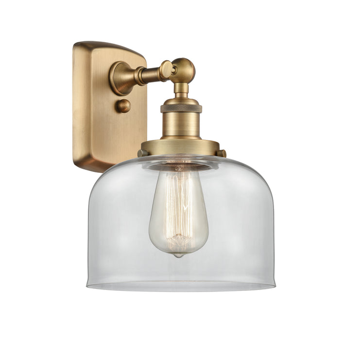 Innovations 916-1W-BB-G72 One Light Wall Sconce, Brushed Brass