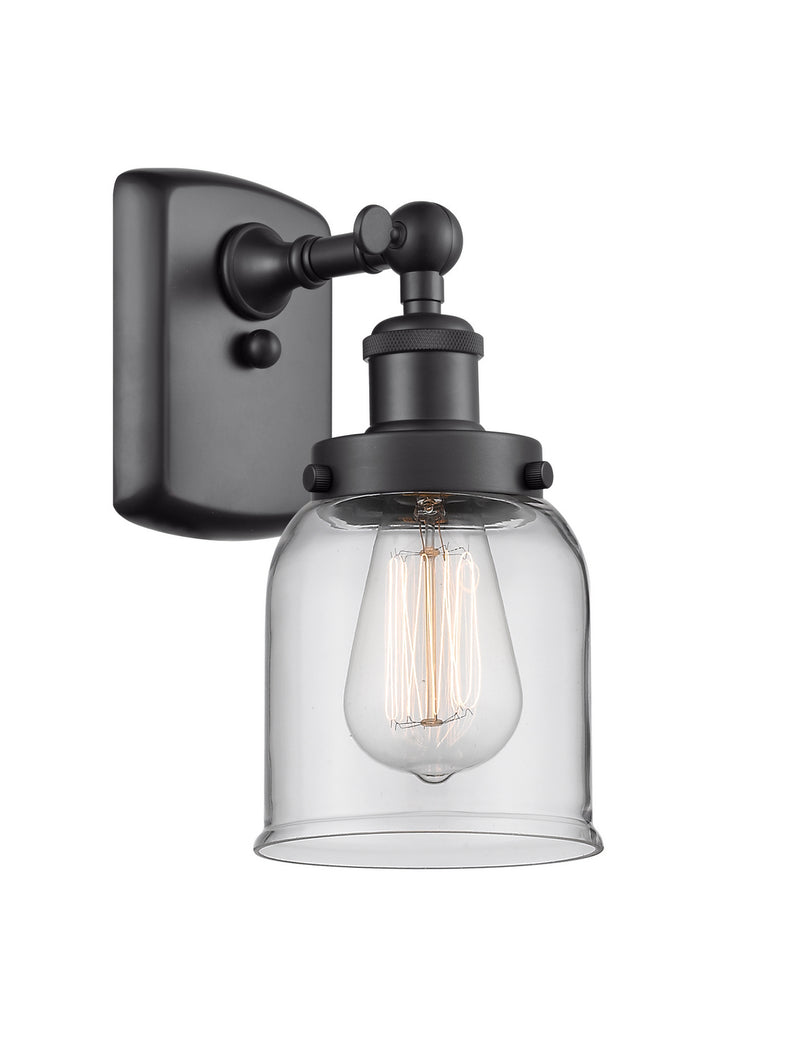 Innovations 916-1W-BK-G52 One Light Wall Sconce, Matte Black