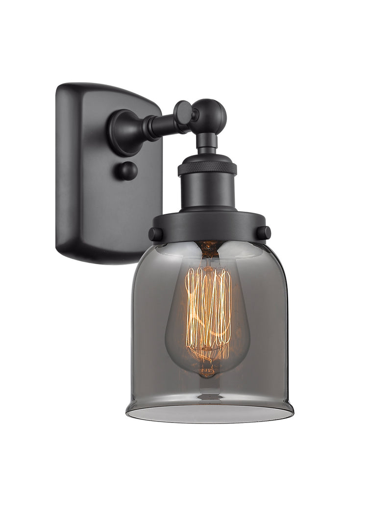 Innovations 916-1W-BK-G53 One Light Wall Sconce, Matte Black