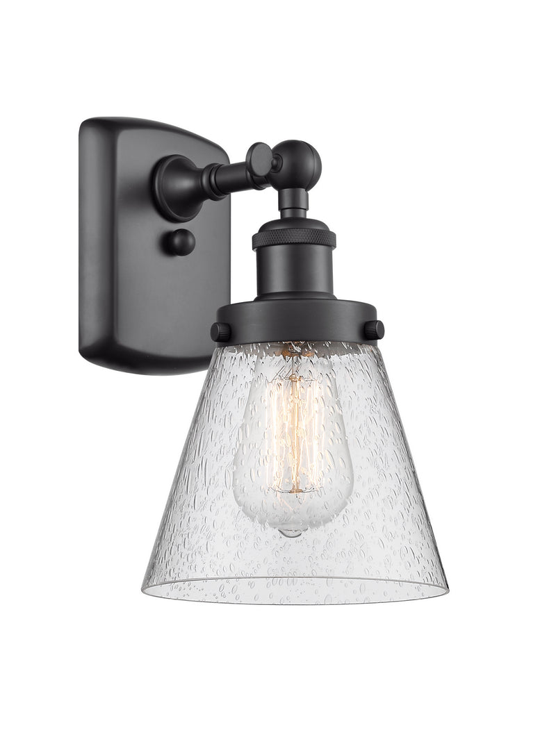 Innovations 916-1W-BK-G64-LED LED Wall Sconce, Matte Black