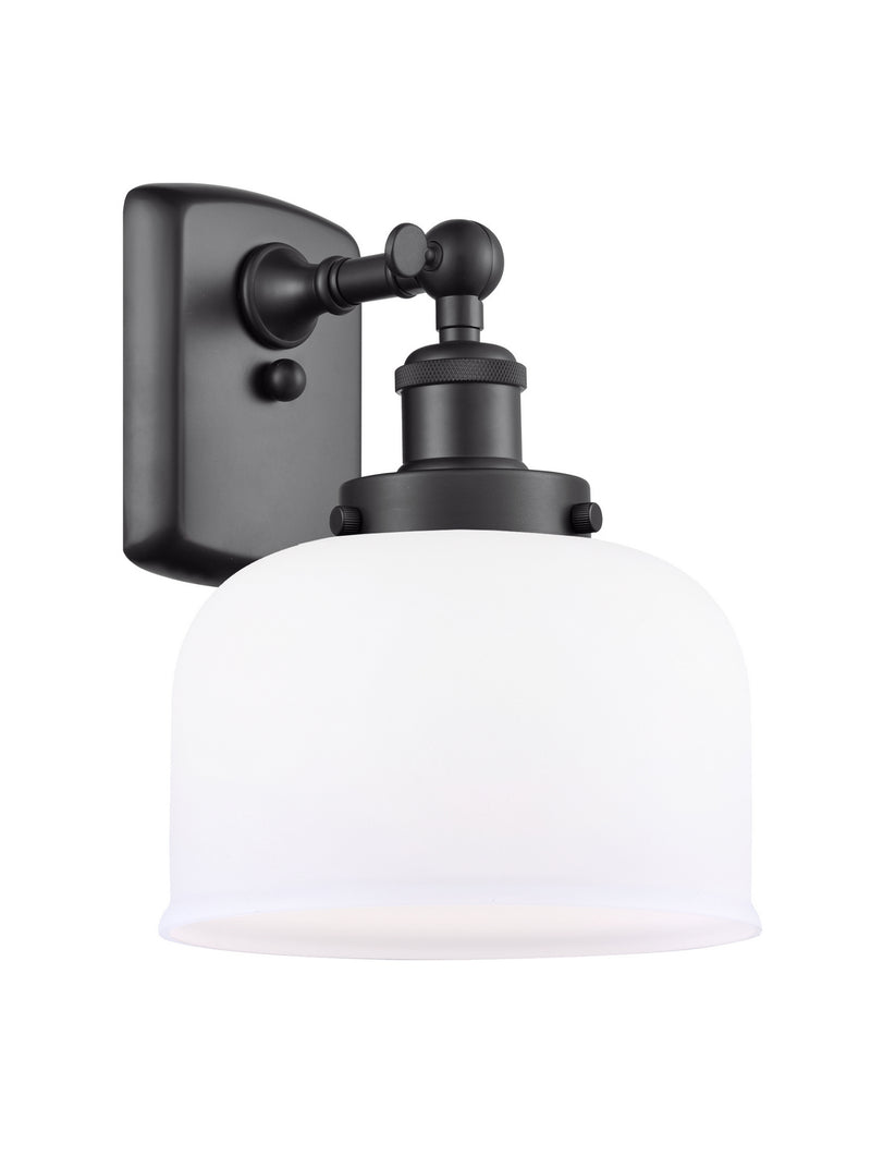 Innovations 916-1W-BK-G71 One Light Wall Sconce, Matte Black