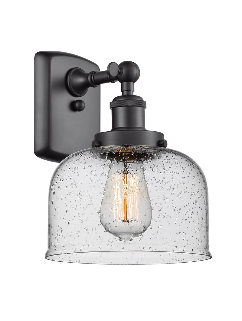 Innovations 916-1W-BK-G74-LED LED Wall Sconce, Matte Black