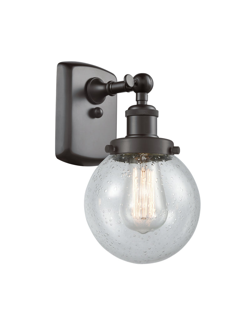 Innovations 916-1W-OB-G204-6 One Light Wall Sconce, Oil Rubbed Bronze
