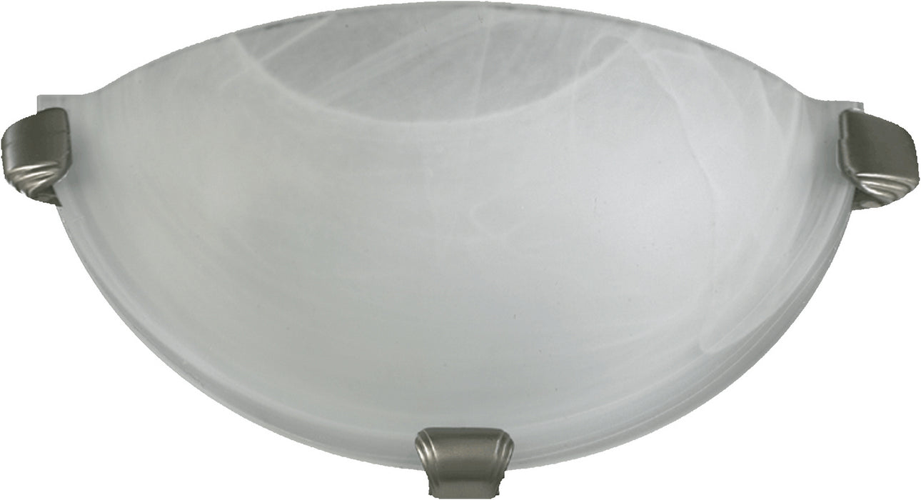 Quorum 5629-65 One Light Wall Sconce, Satin Nickel