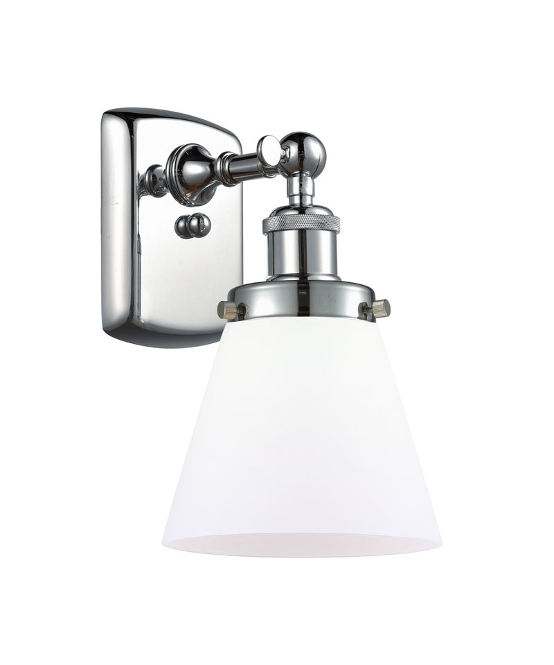 Innovations 916-1W-PC-G61 One Light Wall Sconce, Polished Chrome