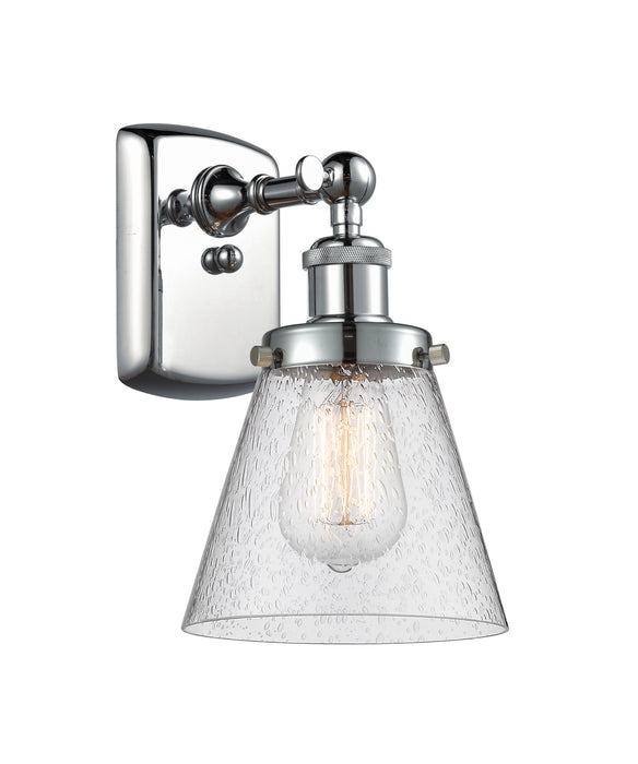 Innovations 916-1W-PC-G64 One Light Wall Sconce, Polished Chrome