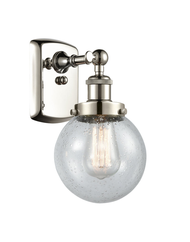 Innovations 916-1W-PN-G204-6-LED LED Wall Sconce, Polished Nickel