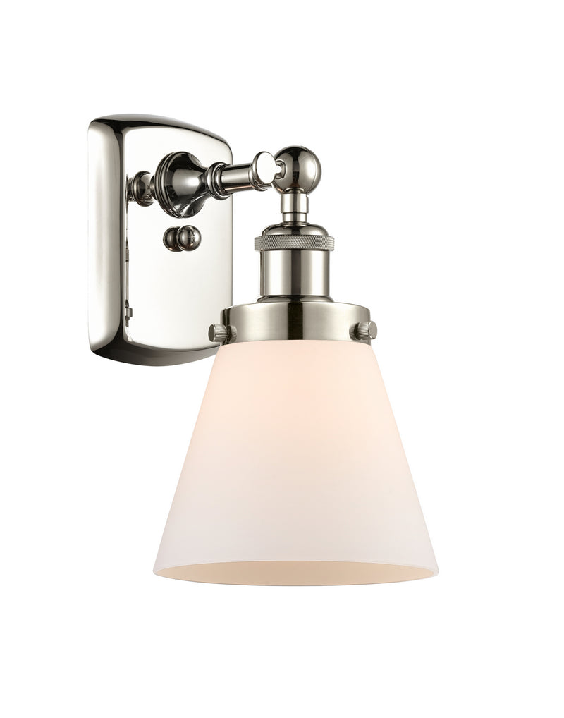 Innovations 916-1W-PN-G61 One Light Wall Sconce, Polished Nickel