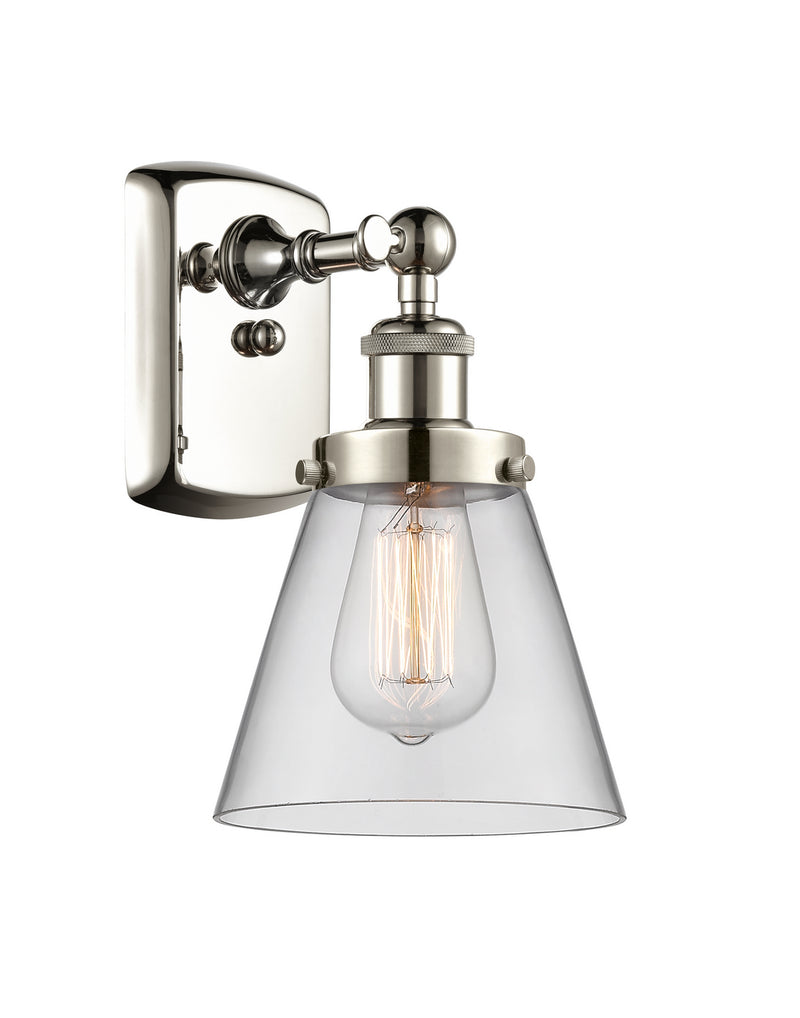 Innovations 916-1W-PN-G62 One Light Wall Sconce, Polished Nickel