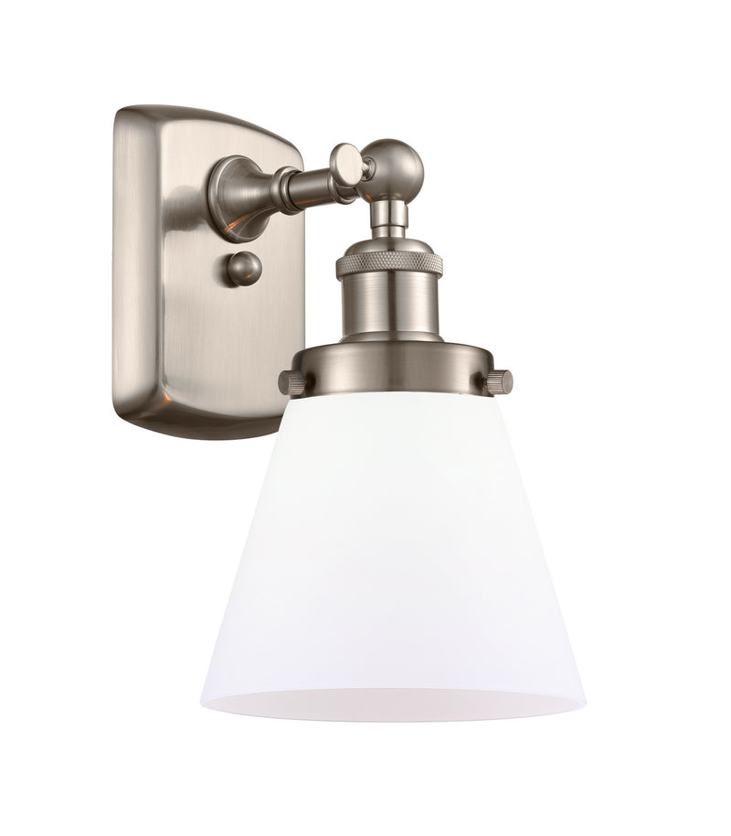 Innovations 916-1W-SN-G61 One Light Wall Sconce, Brushed Satin Nickel