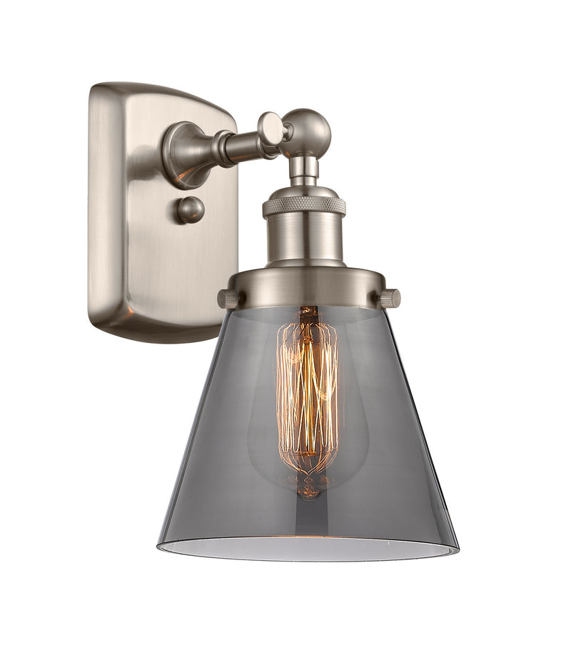 Innovations 916-1W-SN-G63 One Light Wall Sconce, Brushed Satin Nickel