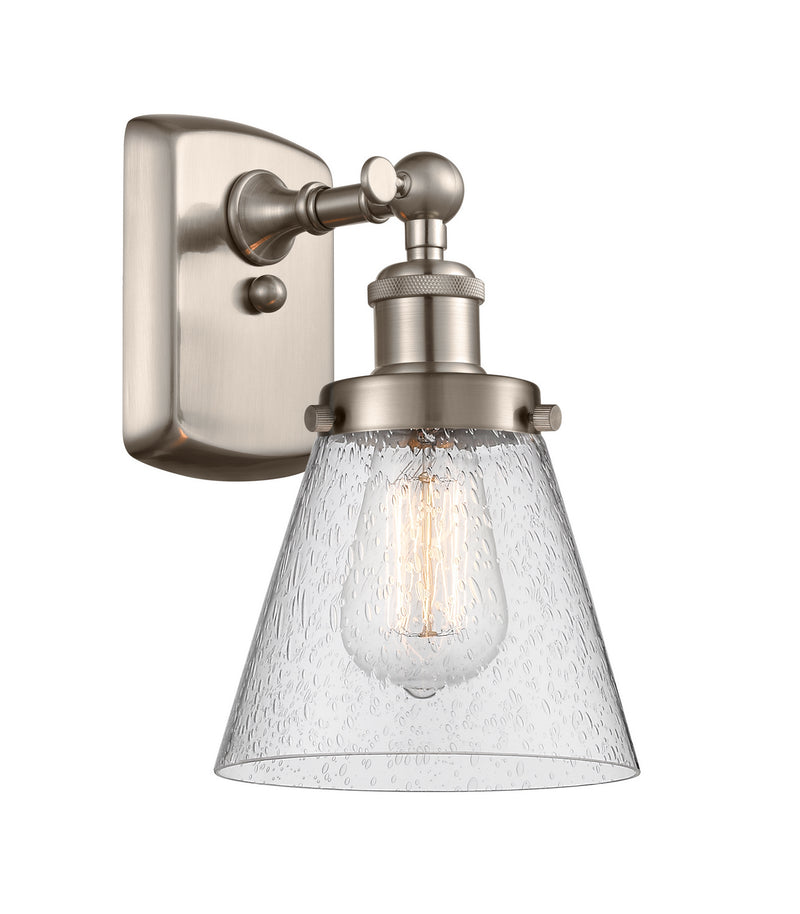 Innovations 916-1W-SN-G64 One Light Wall Sconce, Brushed Satin Nickel