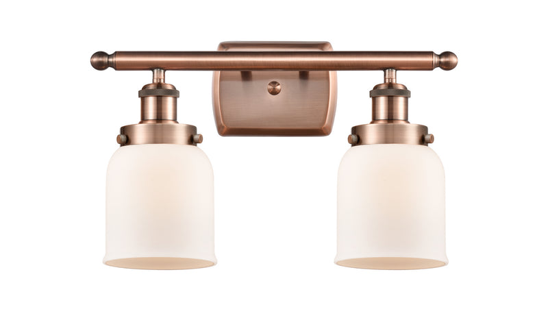 Innovations 916-2W-AC-G51-LED LED Bath Vanity, Antique Copper