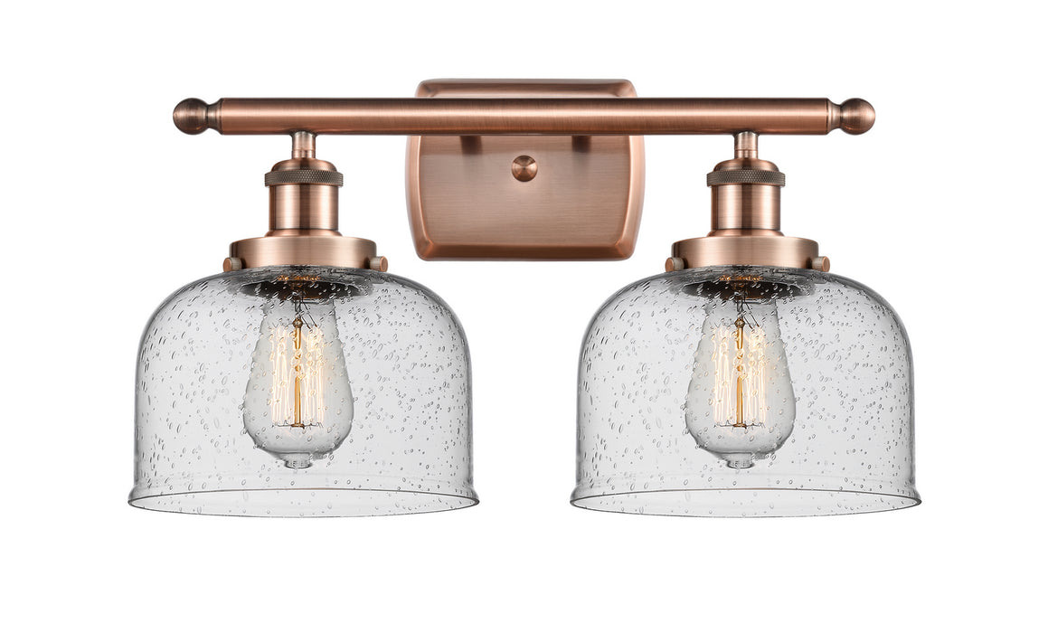 Innovations 916-2W-AC-G74-LED LED Bath Vanity, Antique Copper