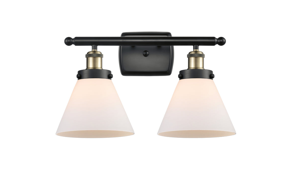 Innovations 916-2W-BAB-G41 Two Light Bath Vanity, Black Antique Brass