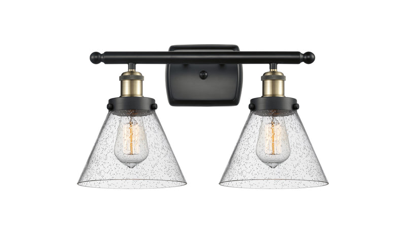 Innovations 916-2W-BAB-G44-LED LED Bath Vanity, Black Antique Brass