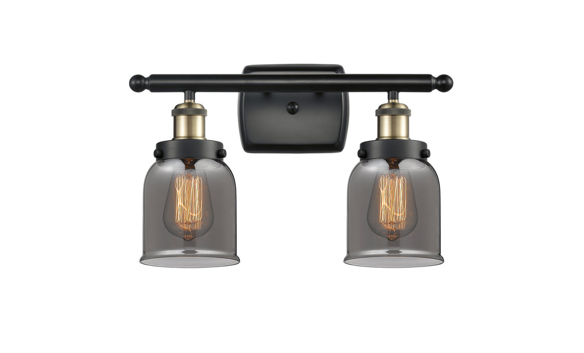 Innovations 916-2W-BAB-G53 Two Light Bath Vanity, Black Antique Brass