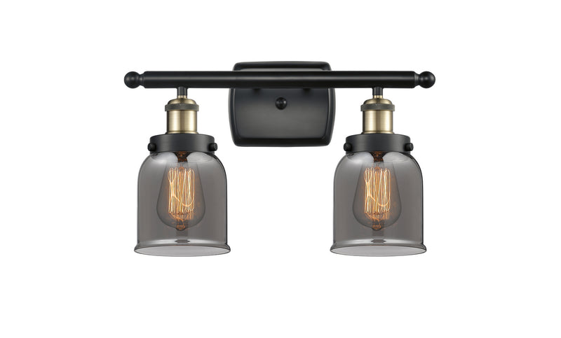 Innovations 916-2W-BAB-G53-LED LED Bath Vanity, Black Antique Brass