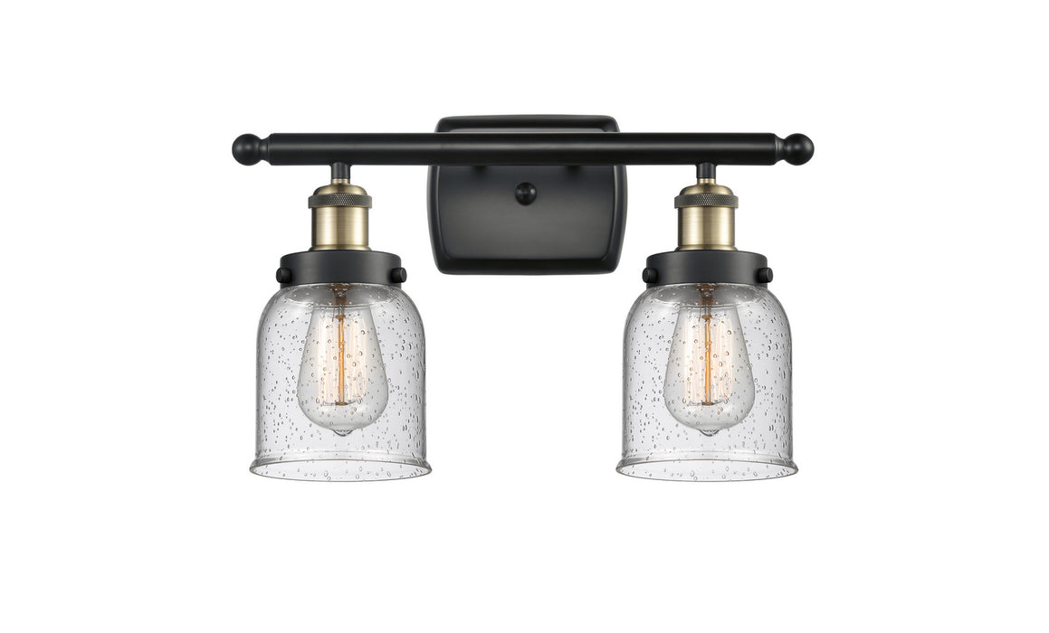 Innovations 916-2W-BAB-G54 Two Light Bath Vanity, Black Antique Brass