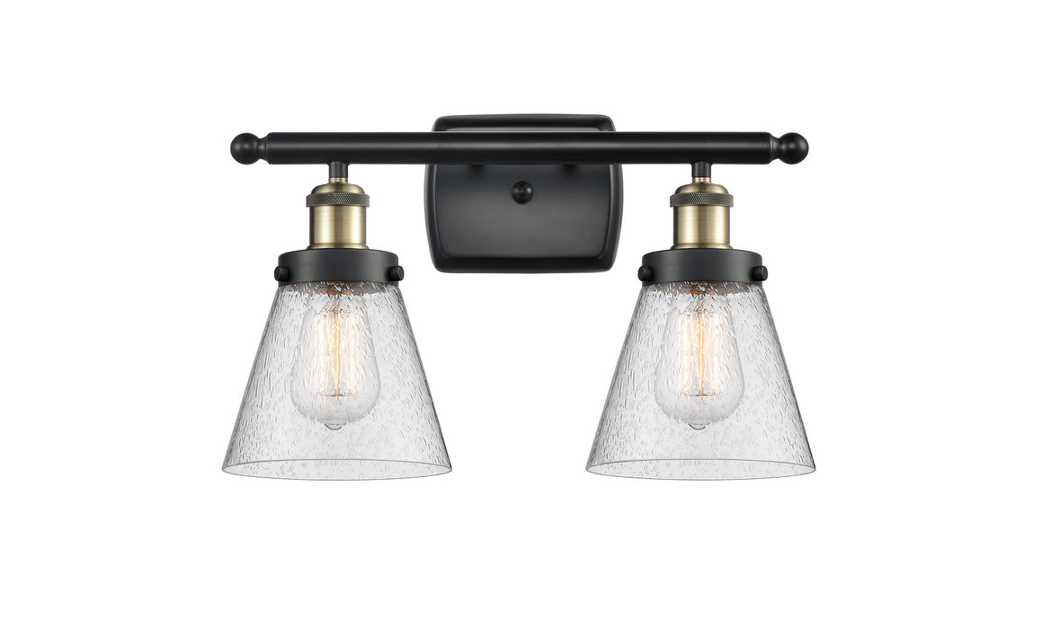 Innovations 916-2W-BAB-G64-LED LED Bath Vanity, Black Antique Brass