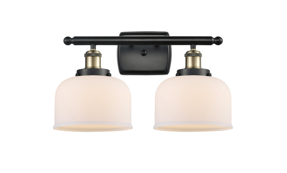 Innovations 916-2W-BAB-G71 Two Light Bath Vanity, Black Antique Brass