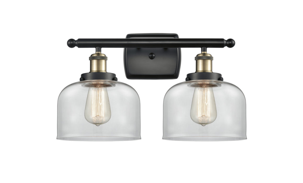 Innovations 916-2W-BAB-G72 Two Light Bath Vanity, Black Antique Brass