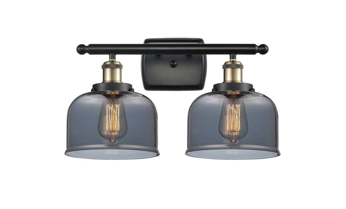 Innovations 916-2W-BAB-G73 Two Light Bath Vanity, Black Antique Brass