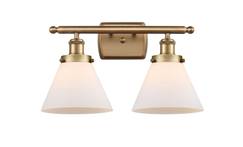 Innovations 916-2W-BB-G41-LED LED Bath Vanity, Brushed Brass