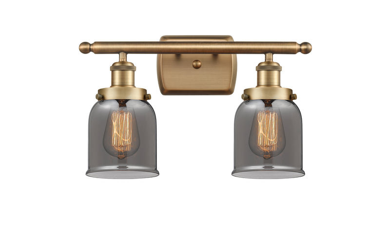 Innovations 916-2W-BB-G53-LED LED Bath Vanity, Brushed Brass
