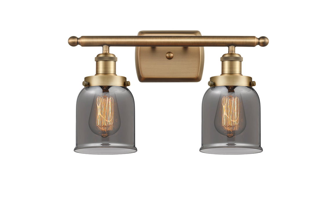 Innovations 916-2W-BB-G53-LED LED Bath Vanity, Brushed Brass