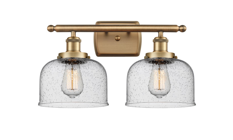 Innovations 916-2W-BB-G74-LED LED Bath Vanity, Brushed Brass