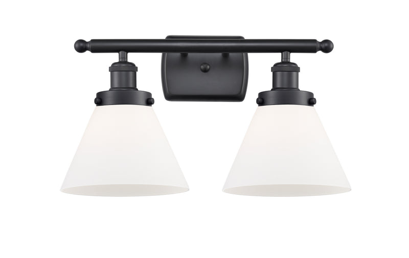 Innovations 916-2W-BK-G41-LED LED Bath Vanity, Matte Black