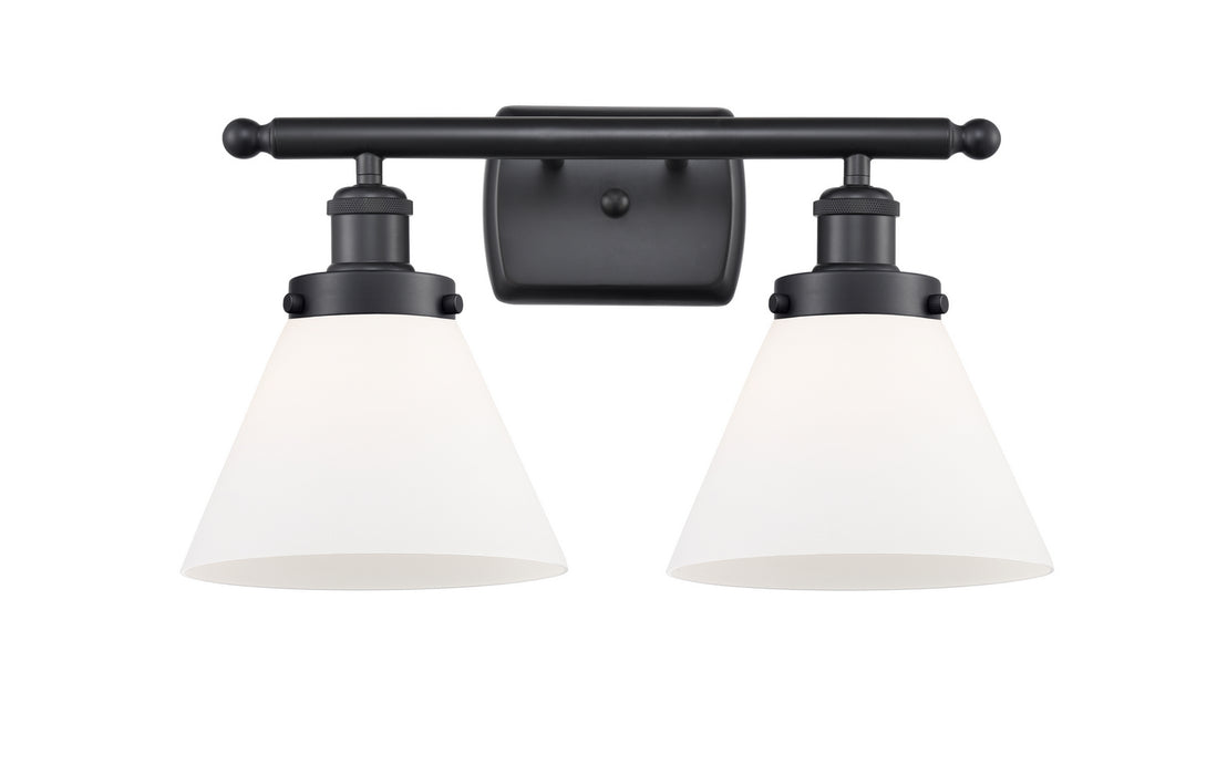 Innovations 916-2W-BK-G41-LED LED Bath Vanity, Matte Black