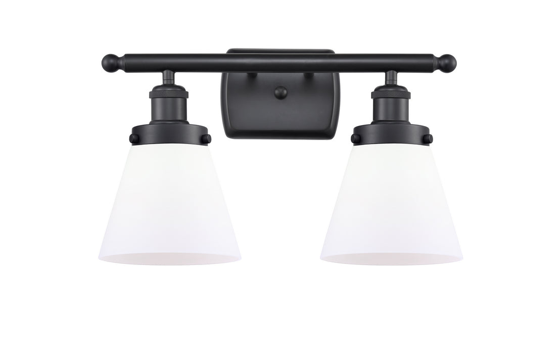 Innovations 916-2W-BK-G61-LED LED Bath Vanity, Matte Black