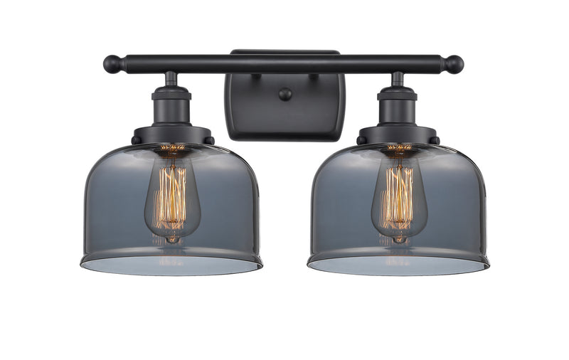 Innovations 916-2W-BK-G73-LED LED Bath Vanity, Matte Black