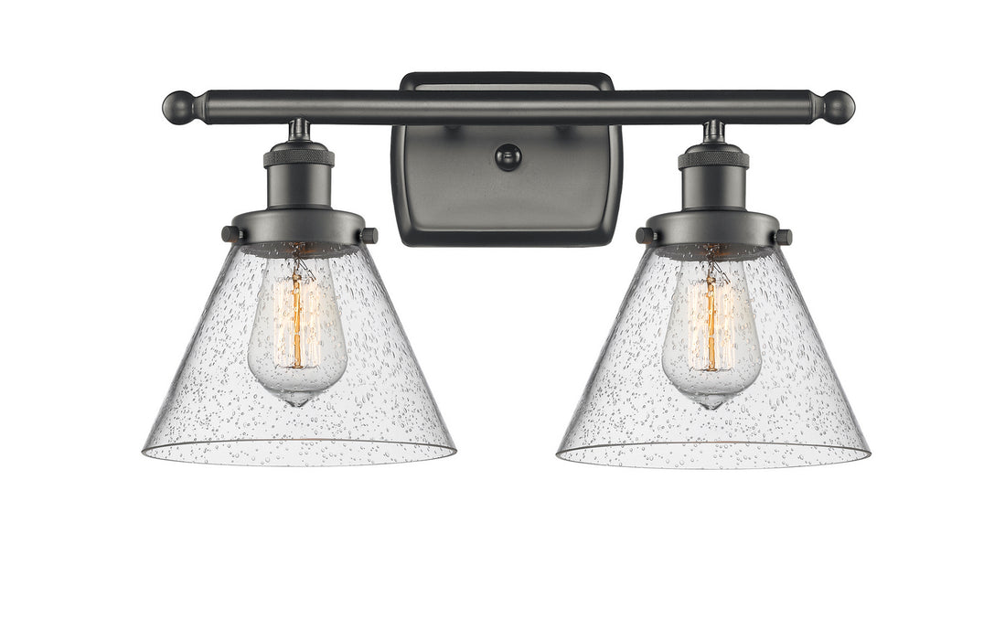 Innovations 916-2W-OB-G44-LED LED Bath Vanity, Oil Rubbed Bronze