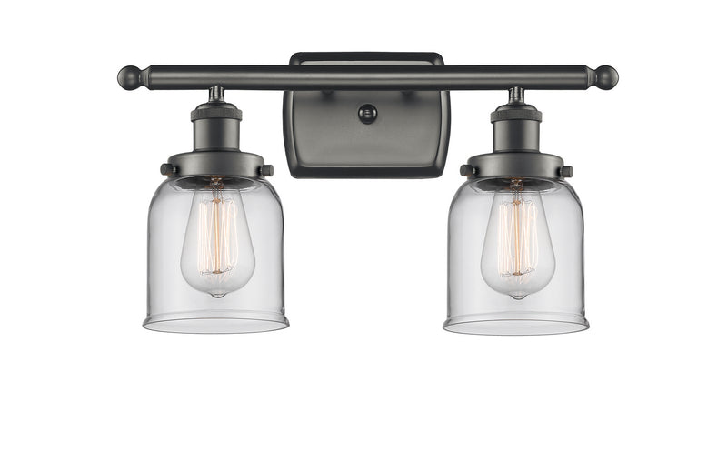Innovations 916-2W-OB-G52 Two Light Bath Vanity, Oil Rubbed Bronze