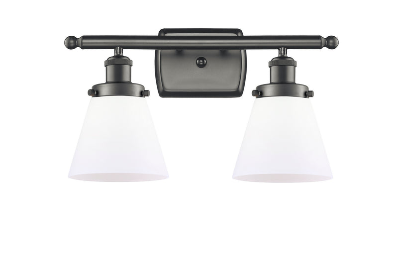 Innovations 916-2W-OB-G61-LED LED Bath Vanity, Oil Rubbed Bronze