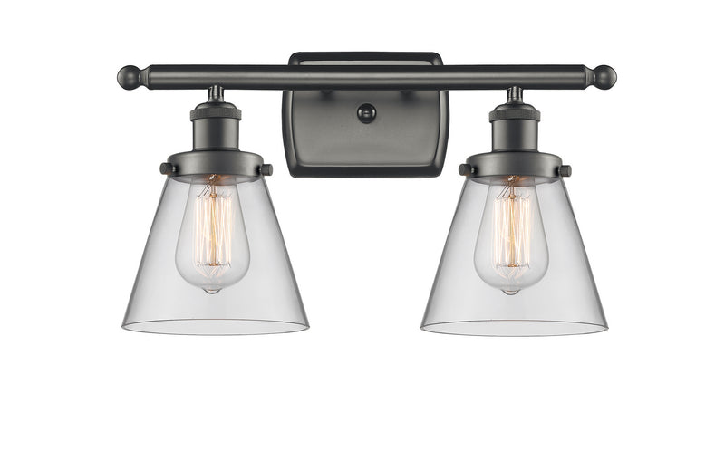 Innovations 916-2W-OB-G62-LED LED Bath Vanity, Oil Rubbed Bronze