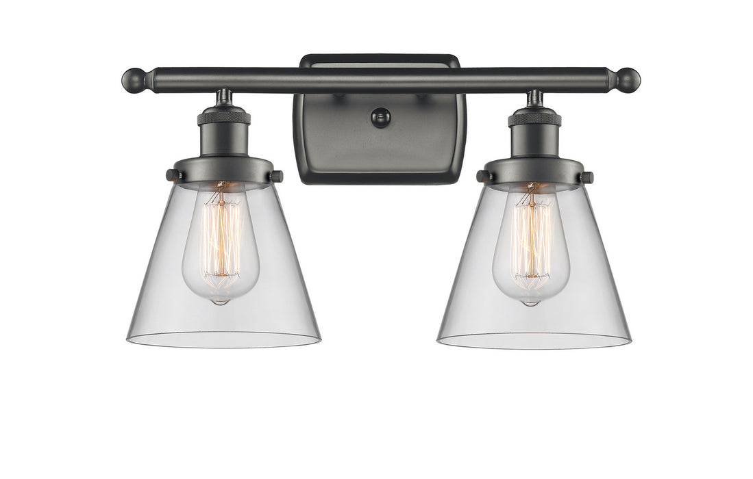 Innovations 916-2W-OB-G62-LED LED Bath Vanity, Oil Rubbed Bronze