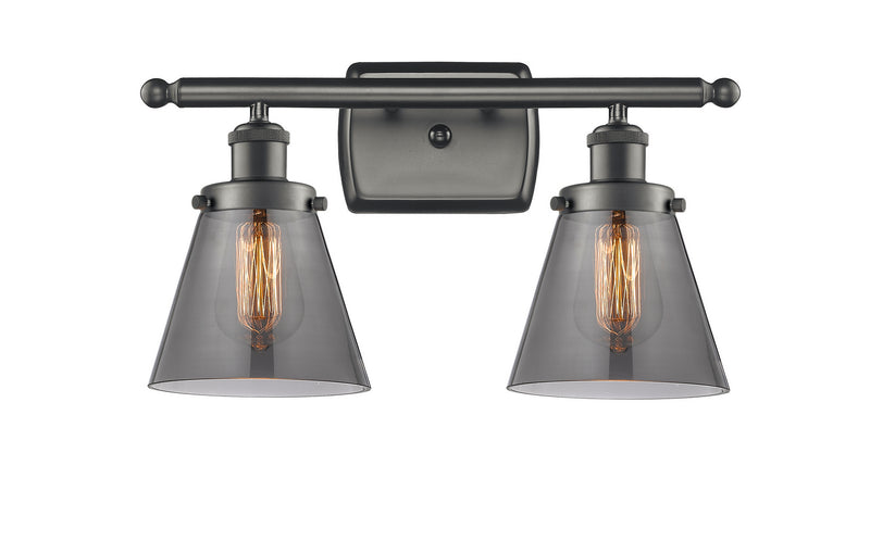 Innovations 916-2W-OB-G63 Two Light Bath Vanity, Oil Rubbed Bronze