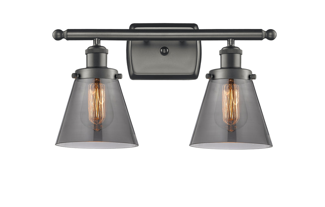 Innovations 916-2W-OB-G63-LED LED Bath Vanity, Oil Rubbed Bronze