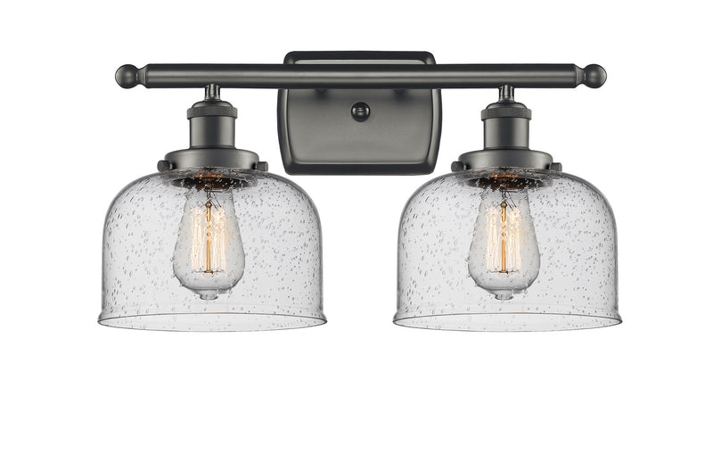 Innovations 916-2W-OB-G74 Two Light Bath Vanity, Oil Rubbed Bronze