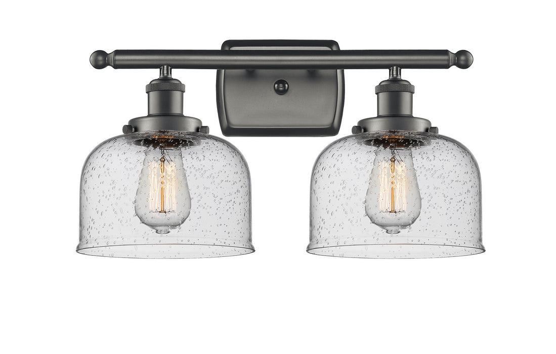 Innovations 916-2W-OB-G74 Two Light Bath Vanity, Oil Rubbed Bronze