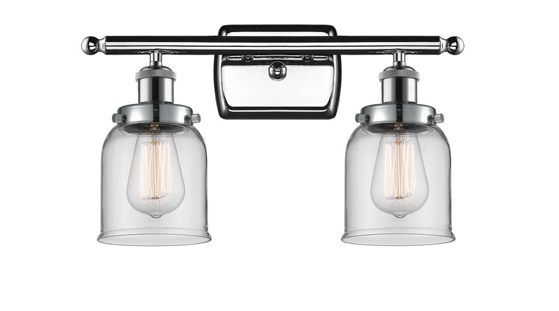 Innovations 916-2W-PC-G52 Two Light Bath Vanity, Polished Chrome